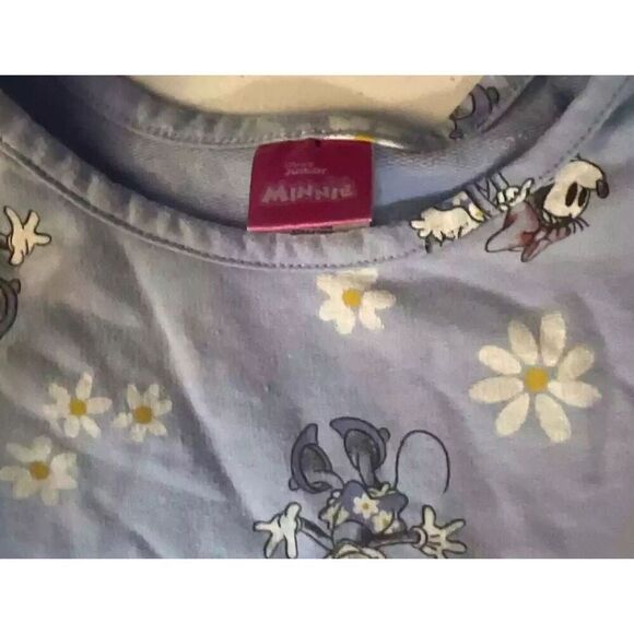 DISNEY JUNIOR MINNIE MOUSE DRESS BLUE WITH DAISIES SIZE 12M - Picture 4 of 6